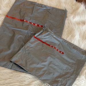 Bundle💞PRADA💞PVC big dust bags